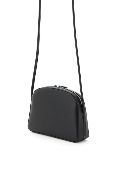 Shop The Row Single Mignon Shoulder Bag In Black Pld
