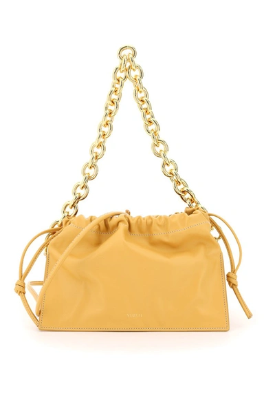 Shop Yuzefi Bom Bag With Chain In Honey