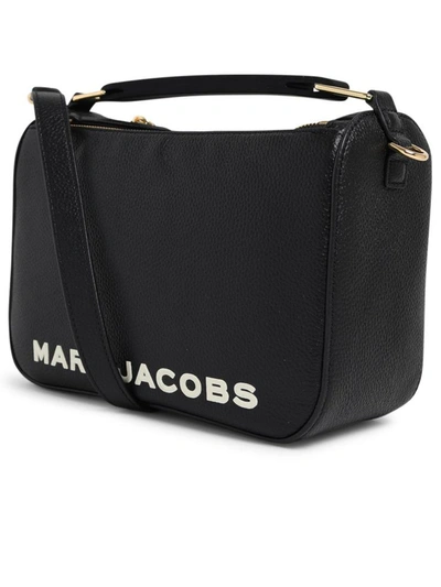Shop Marc Jacobs Yellow The Soft Box 23 Bag In Black