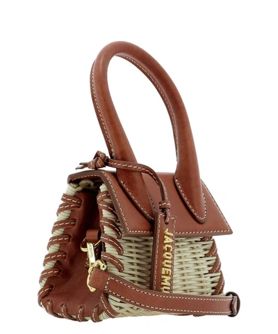 Shop Jacquemus "le Chiquito" Handbag In Brown