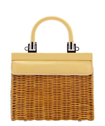 Shop Rodo "small Paris Willow" Handbag In Yellow