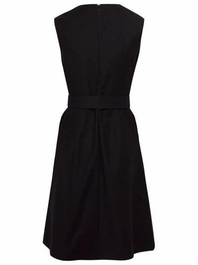 Shop Eleventy Black Sleeveless Dress