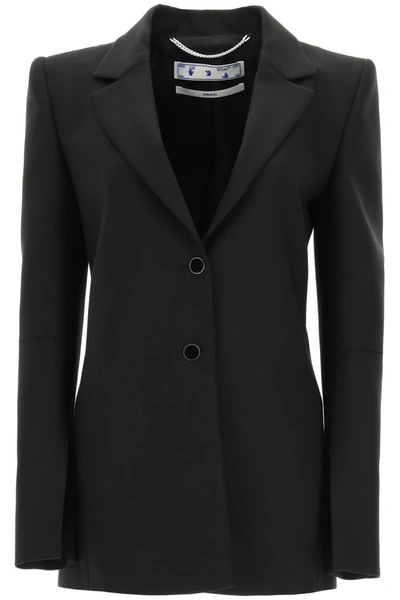 Shop Off-white Formal Blazer In Black