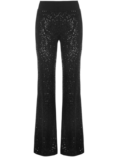 Shop Balmain Trousers Black