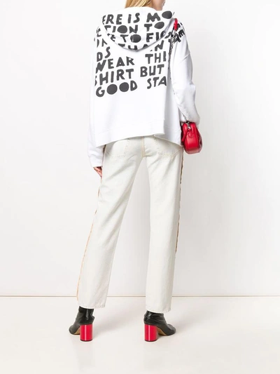 Shop Maison Margiela Sweaters White