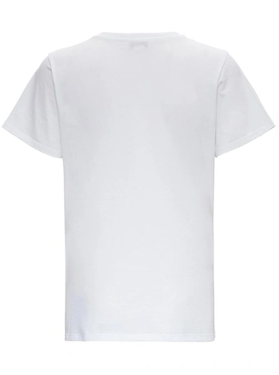 Shop Alexander Mcqueen Jersey T-shirt With Front Print In White
