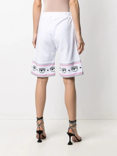 Shop Chiara Ferragni Shorts In White
