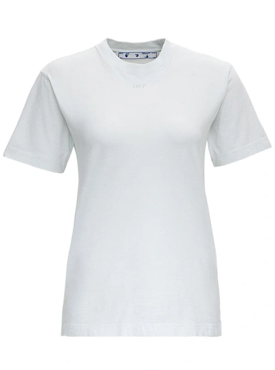 Shop Off-white Arrows T-shirt In White Jersey