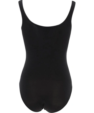 Shop Wolford "jamaika" Bodysuit In Black  