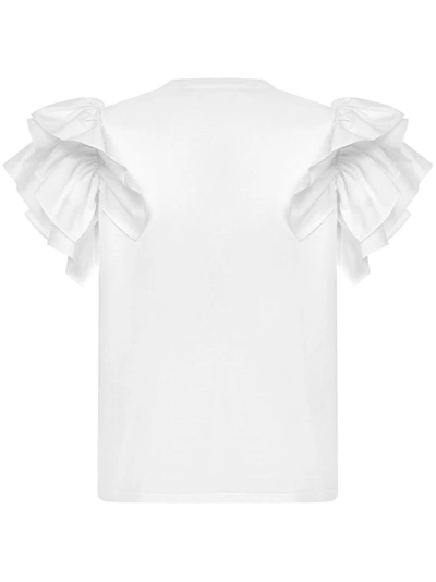 Shop Alexander Mcqueen T-shirts And Polos White