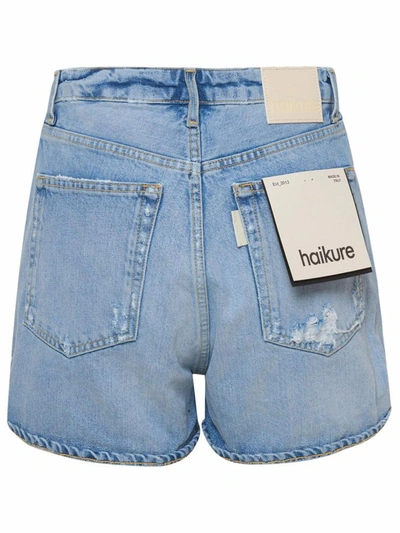 Shop Haikure Light Blue Nevada Shorts