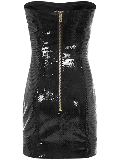 Shop Balmain Dresses Black