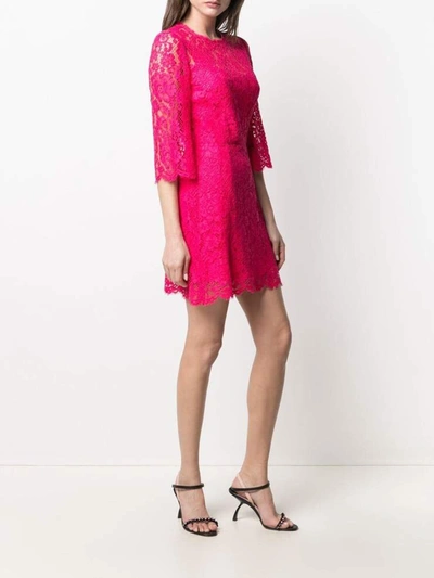 Shop Dolce & Gabbana Dresses Fuchsia