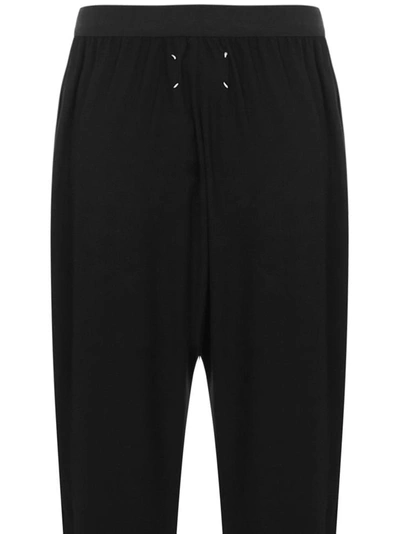 Shop Maison Margiela Trousers Black