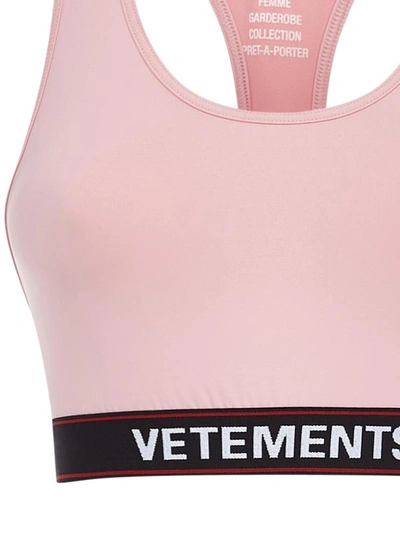 Shop Vetements Top Pink