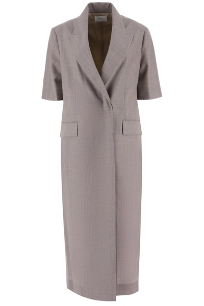 Shop The Row Harriet Coat In Moonstone