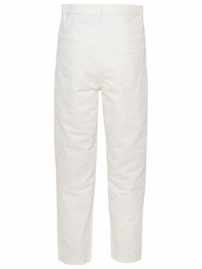 Shop Isabel Marant Étoile White Corfy Jeans