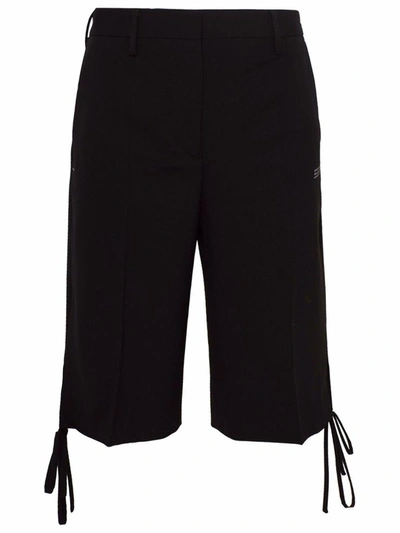 Shop Off-white Pantalone Strings Nero In Black