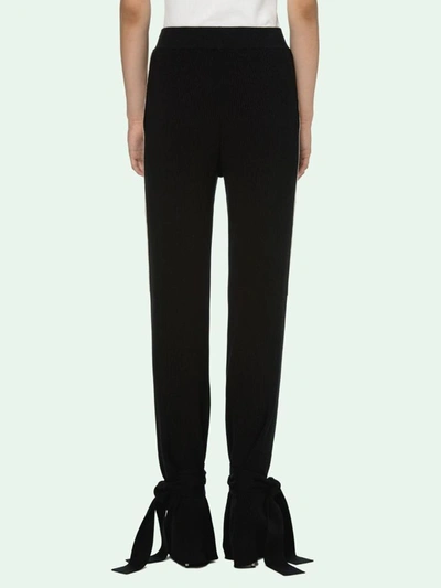 Shop Off-white Off White Trousers Black