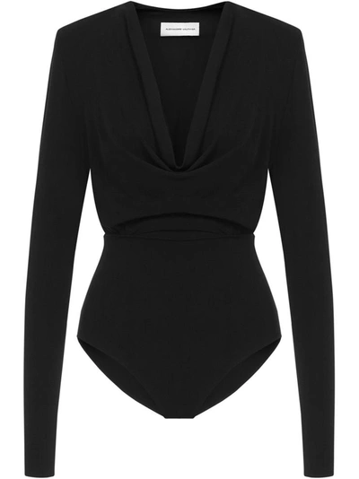 Shop Alexandre Vauthier Top Black