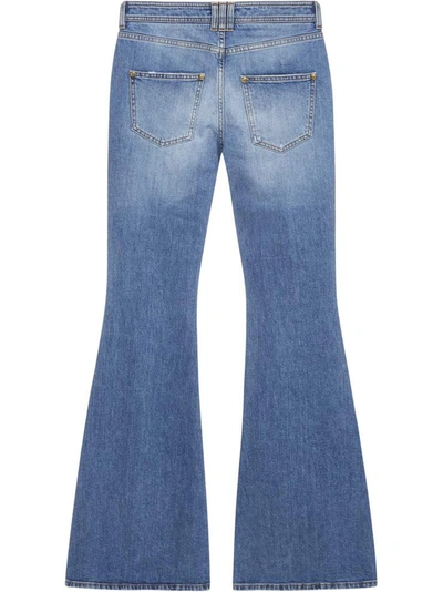 Shop Balmain Jeans Blue