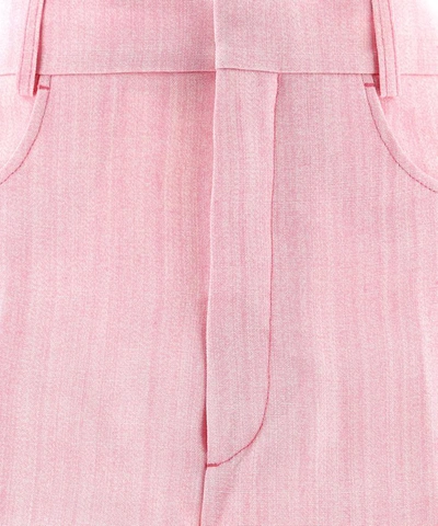 Shop Jacquemus "sauge" Pants In Pink