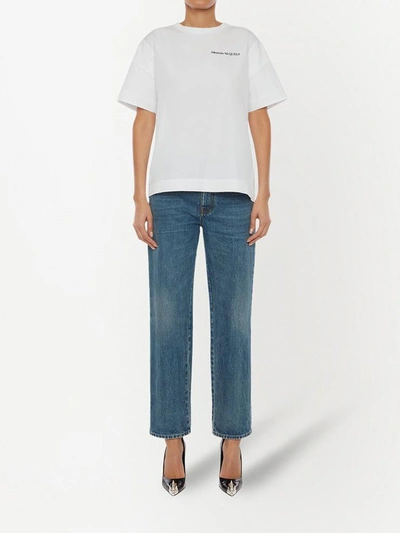 Shop Alexander Mcqueen Jeans Blue