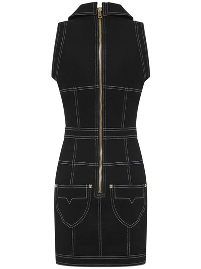 Shop Balmain Dresses Black