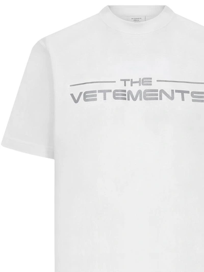 Shop Vetements T-shirts And Polos White