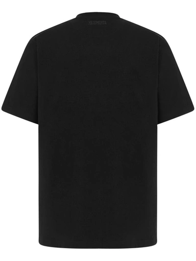 Shop Vetements T-shirts And Polos Black