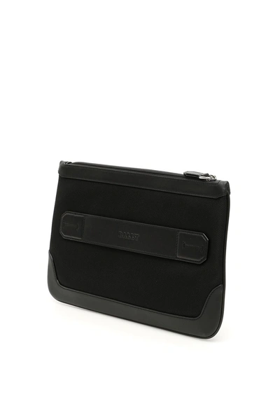 Shop Bally Trainspotting Cayard Pouch In Black