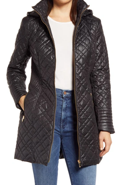 Via spiga best sale quilted hooded coat