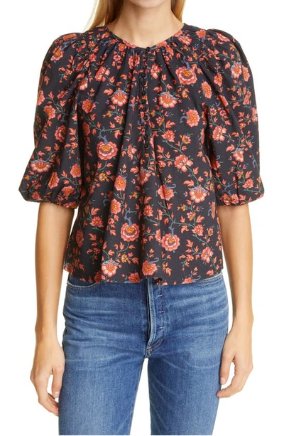 Shop The Great Ravine Floral Top In Antique Floral
