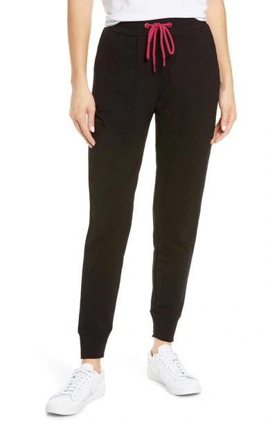 Shop Terez Cozy Joggers In Black