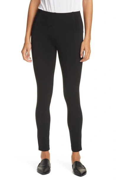 Shop Dkny Donna Karan Compression Leggings In Black