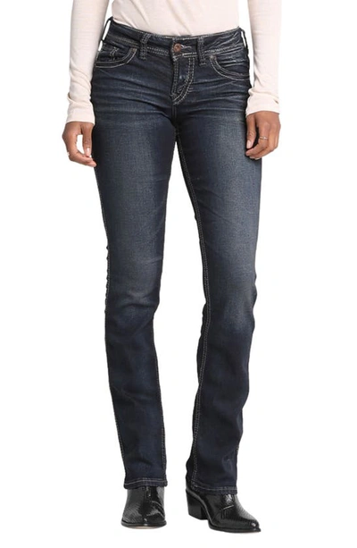 Shop Silver Jeans Co. Suki Slim Fit Bootcut Jeans In Indigo