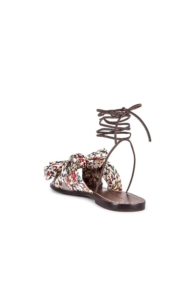 Shop Loeffler Randall Peony Knot Wrap Sandal In Provincial Floral