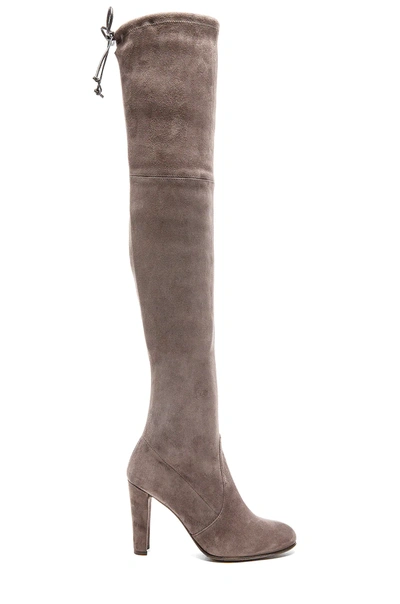 Shop Stuart Weitzman Highland Boot In Taupe