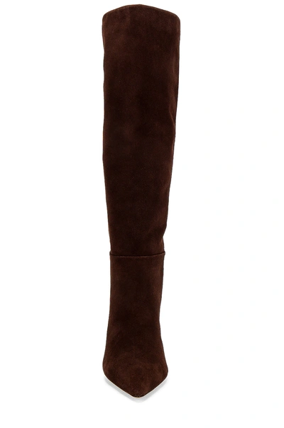 Shop Larroude The Kate Boot In Brown