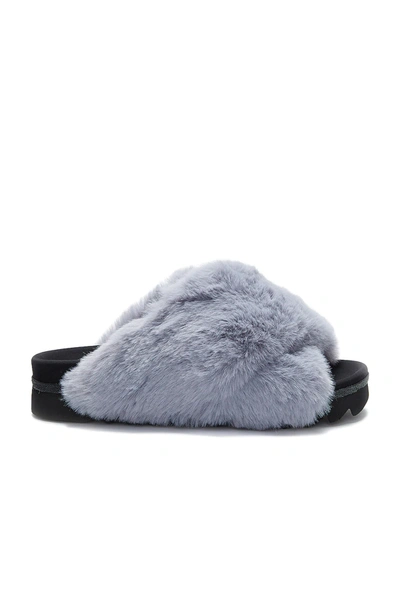 Shop R0am Cloud Slide In Icy Blue