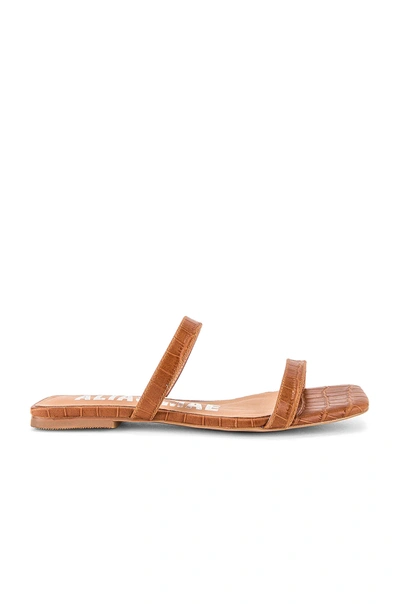 Shop Alias Mae Prim Sandal In Tan Croc