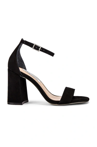 Shop Steve Madden Dillion Sandal In Black Nubuck