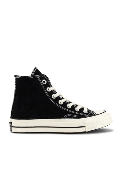 Shop Converse Chuck 70 Hi Sneaker In Black & Egret