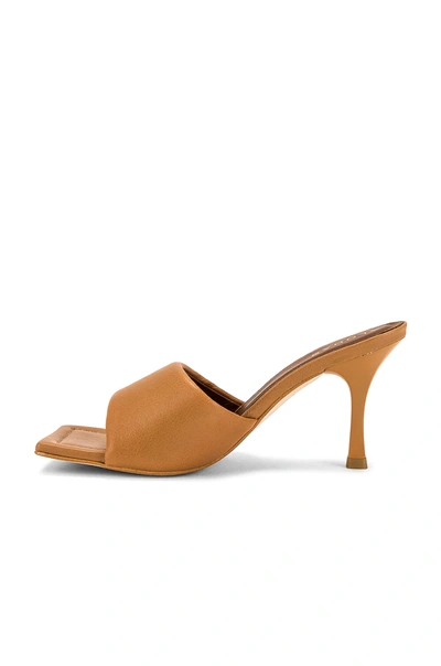 Shop Alohas Puffy Mule In Camel