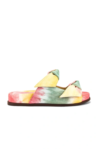 Shop Alexandre Birman Clarita Slide Tie Dye In Washed