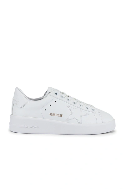 Shop Golden Goose Pure Star Sneaker In Optic White