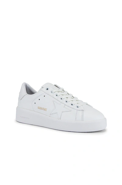 Shop Golden Goose Pure Star Sneaker In Optic White