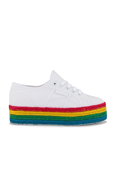 Shop Superga 2790 Sneaker In Rainbow