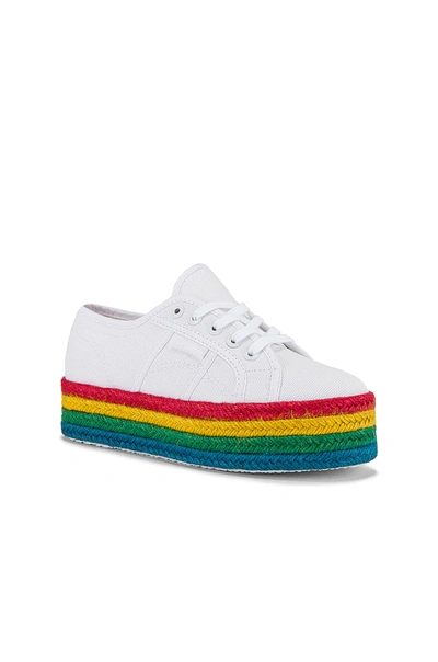 Shop Superga 2790 Sneaker In Rainbow