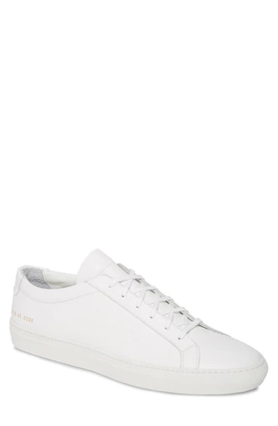 Shop Common Projects Original Achilles Sneaker In White/ White